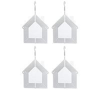 Agwuoetr Sublimation Wind Spinner en, 4PCS 10 Pulgadas Wind Spinner Colgante 3D Aluminio Doble Cara SublimacióN Colgante DecoracióN