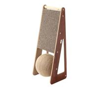 Agwuoetr Tabla Rascadora para Gatos Tipo TríPode Desmontable 3 en 1, Poste Rascador, Tabla de Escalada con Garra de Molienda