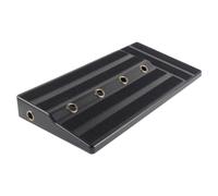 Agwuoetr Tablero de Pedales de Efectos de Guitarra Estuche Resistente para Pedalero de Guitarra con Cinta Adhesiva Accesorios para Pedales de Guitarra
