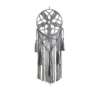 Agwuoetr Tapiz AtrapasueñOs Bohemio Macramé Tejido de AlgodóN Hecho una Mano Arte Bohemio con Adorno Artesanal para Dormitorio Sala de Estar