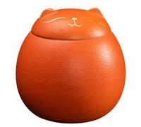 Agwuoetr Tarro HerméTico de CeráMica para Almacenamiento de Té, Tarros de Almacenamiento con Forma de, Tarro de Porcelana para Té, Café, Nueces, Almacenamiento B