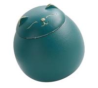 Agwuoetr Tarro HerméTico de CeráMica para Almacenamiento de Té, Tarros de Almacenamiento con Forma de, Tarro de Porcelana para Té, Café, Nueces, Almacenamiento A