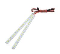 Agwuoetr Tira LED de Metal de 24 Luces LED para Chasis de 6 V para 1/10 1/8 RC Car Crawler,