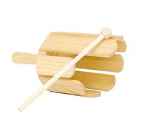 Agwuoetr Tubo de 8 Tonos Tubo de Ritmo de 8 Tonos EducacióN Temprana Instrumento Musical Entrenamiento de Intereses Barril de Sonido de Madera Multitono