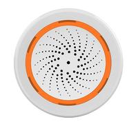 Agwuoetr Tuya ZigBee Smart Sound And Light Sirena Sensor Smart Life de Seguridad para el Hogar Tuya Gateway Hub Sirena Alarma para Tuya