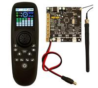 Agwuoetr TXG4 Pantalla a Color de 1,54 Pulgadas Control Remoto de una Sola Mano Placa Receptora de 6-12 V Control GPS para de Cebo RC
