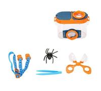 Agwuoetr Visor de Insectos, Caja para Insectos Al Aire Libre, Lupa, Kit de ObservacióN, Jaula para Atrapar Insectos, Herramientas de ExploracióN de la Naturaleza y la para NiñOs