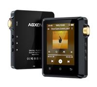 AGXOV 64GB Hi Res Reproductor MP3 con Bluetooth 5.3, Reproducción de Audio de Alta resolución DSD sin pérdidas, Pantalla Táctil de 2,8 Pulgadas