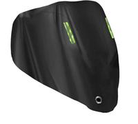 AGYF Cubierta de Motocicleta para BMW R18 2020 2021 2022 2023 2024, Funda para Moto -Cubierta de Motocicleta Protectora Exterior Interior, con Tiras Reflectantes Y Ojo de Cerradura,Black-XL