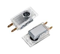 AGYF Luces LED de Bienvenida para Opel Insignia 2009-2020 2021 2022 2023 2024 2025, Coche Logo Proyección -Luz de Bienvenida del Coche, Luz de Puerta de Coche con Logotipo -Autopartes,4PCS