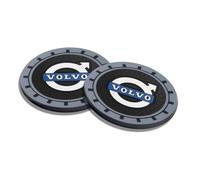 AGYF Posavasos para Coche para Volvo XC40 XC60 XC90 V90 V60 S90 S60,Posavasos Antideslizantes para Portavasos,Posavasos Redondos Antideslizantes,Coche para Interiores Accesorios