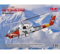 Ah-1g Arctic Cobra, Helicóptero Us 1:32 Kit De Modelo De Plástico ICM