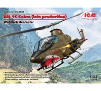 Ah-1g Cobra (Late Production ), US Attack Helicóptero 1 :3 2 Plástico Modelo Kit
