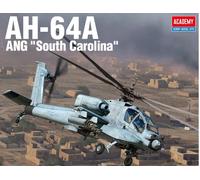 Ah-64A ANG Carolina Del Sur Helicóptero 1:35 Kit De Modelo De Plástico ACADEMY