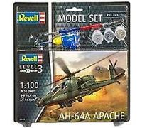 Ah-64a Apache Helicóptero Set 1:100 Plástico Modelo Kit Revell