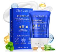 AH-8 Firming Neck Cream, AH-8 Crema para Firmeza del Cuello 120g, Crema de Cuello con Hexapéptidos + Rodillo - Hidratante, Reduce Arrugas, Líneas Finas y Papada