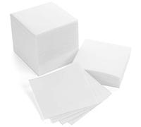 AH AMERICAN HOMESTEAD Servilletas de cóctel, servilletas desechables para bebidas/bar, servilletas cuadradas de lino blanco para uso diario, fiestas o bodas, 4.75 x 4.75 pulgadas (600 unidades,