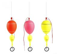 Ah Bo Sea - Boya de pesca con factor de forma de vientre grande para mayor estabilidad y soporte luminoso dual de 3,0 mm y 4,5 mm (rosa)