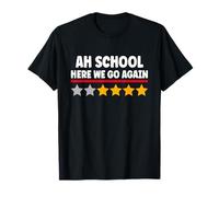 Ah Escuela Aquí Vamos De Nuevo Divertido De Regreso A La Escuela GTA Meme Camiseta