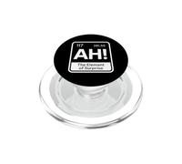 Ah! The Element of Surprise Chemistry Humor PopSockets PopGrip para MagSafe