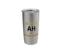 Ah The Element of Surprise Chemistry Science Humor Vaso térmico de acero inoxidable de doble pared