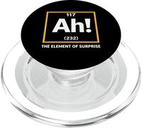 Ah! The Element of Surprise Funny Chemistry Science PopSockets PopGrip para MagSafe