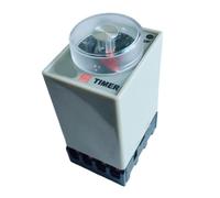 AH3-3 relé de tiempo 12V/24V/36V/110V220V/380V temporizador de retardo relé de tiempo 8 pines con base 3S 6S 10S 30S 60S 3 metros 6M 10M 30M 60M(3 meter,12V)