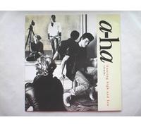 AHA - AHA Hunting High And Low 7" Warner Bros W6663 EX/EX 1986 picture sleeve, white paper label