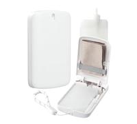 AHABIPERS Limpiador de Pantalla Portátil Kit, Limpia Pantallas con 1 Paño de Microfibra, 1 Bolígrafo Limpiador de Auriculares y 2X19ml Recambio Spray para Teléfonos, Todo Gafas y Displays - Blanco