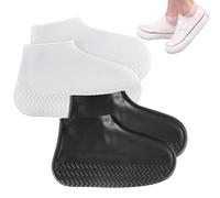Ahaimy 2PCS Cubrezapatos Impermeables, Cubrezapatos De Silicona, Cubre Zapatos Impermeable Lluvia, Protección Zapatos Lluvia, Para Lluvia, Día De Nieve, Caminos Fangosos