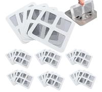 Ahaimy 50 Piezas Rejilla Desague Ducha, Atrapa Pelos Ducha, Filtro Desague Ducha, Cucarachas Desagües, Tapa Desague Ducha, Cubierta para Colector De Pelo para Ducha, Fregadero, Cocina