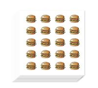 AHANDMAKER 400 calcomanías autoadhesivas para planificador, hamburguesas, calcomanías de alimentos para planificador, calendario, álbumes de recortes, manualidades, decoración de fiestas, bolsa de
