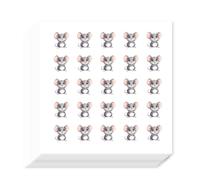 AHANDMAKER 500 pegatinas autoadhesivas para planificadores, pegatinas de papel de ratón lindas para planificadores, calendarios, álbumes de recortes, manualidades, decoración de fiesta, bolsa de