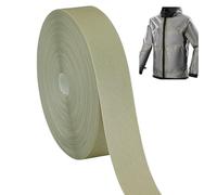 AHANDMAKER 65.61 pies x 0.8 pulgadas de tela cinta de sellado térmico impermeable para planchar costuras sellado de tela cinta de tela resistente al calor para chaquetas ropa deportiva amarillo verde