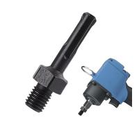 AHANDMAKER Adaptador de taladro de núcleo M14, rosca exterior a vástago SDS Plus, convertidor de acero para agujeros de hormigón, conexión segura de adaptadores de brocas para trabajos de mampostería