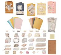 AHANDMAKER DIY Kits para Hacer Sobres Y Tarjetas, 27 Tipo de Juegos de Tarjetas de Felicitación Hechas A Mano, Haz Tus Propias Manualidades de Tarjetas para Acción de Gracias, Navidad