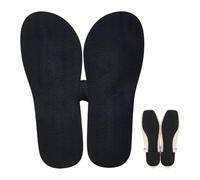 AHANDMAKER Negro Antideslizante Suela de Goma Protección 3 mm Grueso Zapatos Parte Inferior Reparación Almohadilla para Tacones Altos Cuero Zapatos Reparación Parte Inferior y Agarre Antideslizante