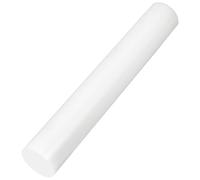 AHANDMAKER Varillas de plástico HDPE de 2 x 13 pulgadas, varillas redondas de polietileno blanco de alta densidad para piezas mecánicas, hardware industrial, manualidades, proyectos de decoración del