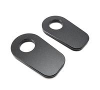 Aharon Motolumino - Soportes de montaje de señal de giro LED para motocicleta, 2 unidades, compatibles con BMW y Aprila, rosca M8/M10, ajuste perfecto en ubicaciones originales de intermitentes, luces