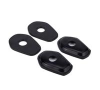 Aharon Motolumino - Soportes de montaje de señal de giro LED para motocicleta, paquete de 4 unidades, compatible con Suzuki y Kawasaki, rosca M8/M10, ajuste en lugares originales de señal de giro |