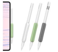 AhaStyle 3-Pack de Agarres de Silicona para Apple Pencil Pro, 2nd Generation y USB-C - Stands y Funda Protectora Ergonómica Compatible con iPad Pen