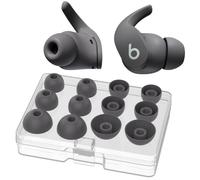 AhaStyle Almohadillas para Beats Studio Buds/Powerbeats Pro 2/Solo Buds/Fit | 6 pares S/M/L, bolsa de almacenamiento añadida, silicona cómoda, antideslizante, ajuste seguro, sonido original