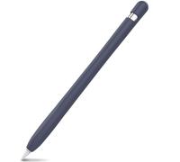 AHASTYLE Funda de Silicona Antideslizante para Apple Pencil de 1.ª Generación [Kit de Sujeción de Adaptador de Cable Añadido] Carcasa Compatible con Apple Pencil de 1.ª Generación (Azul Medianoche)