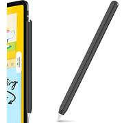 AhaStyle - Funda de silicona para Apple Pencil de 2.ª generación y Apple Pencil Pro (2024), funda protectora ultrafina compatible con carga magnética y doble toque (negro)