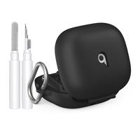 AhaStyle Funda de silicona para Beats Powerbeats Pro 2 (2025) con kit de limpieza y mosquetón [logotipo superior visible] Funda protectora completa a prueba de golpes compatible con Beats Powerbeats