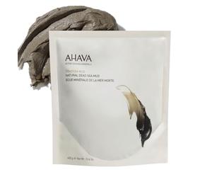 AHAVA Barro Natural Mar Muerto para Cuerpo - Exclusivo Barro Negro y Cremoso para Purificar, Suavizar y Refinar la Piel, Alivia Molestias, Enriquecido con Potentes Minerales del Mar Muerto, 13.6 oz