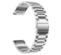 ahayo Tri-Link - Correa de reloj de acero de titanio para Garmin Vivoactive 6/5/Venu 2 Plus/Venu Sq, 20 mm, correa ligera de liberación rápida con cierre plegable para Approach S50, 20mm, Titanio