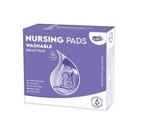 AHC Almohadilla de lactancia lavable para maternidad (paquete de 6) | Almohadillas de pecho para madres que alimentan | Regalos para nuevas mamás | Almohadillas de lactancia para madres | Almohadillas