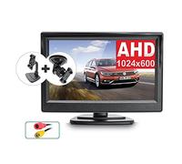 AHD 102 4x600 5 Inch Car Inside Parking Monitor With 2 Channels Vehicle Parking Video Display System(Monitor with Camera)