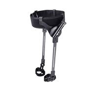 AHDFY Muleta Manos Libres, Muletas OrtopéDicas Muleta Muletas Muletas Adulto, Capacidad De Carga De 200 Kg, Antideslizante, Altura Regulable,Both legs,S